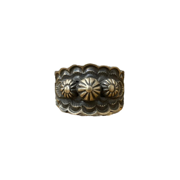 8 Sterling Silver Concho Ring