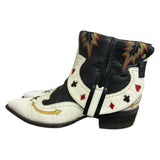 9 Two Toned & Inlaid Card Suits Canty Boots®