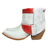 7 Exotic White & American Flag Canty Boots®