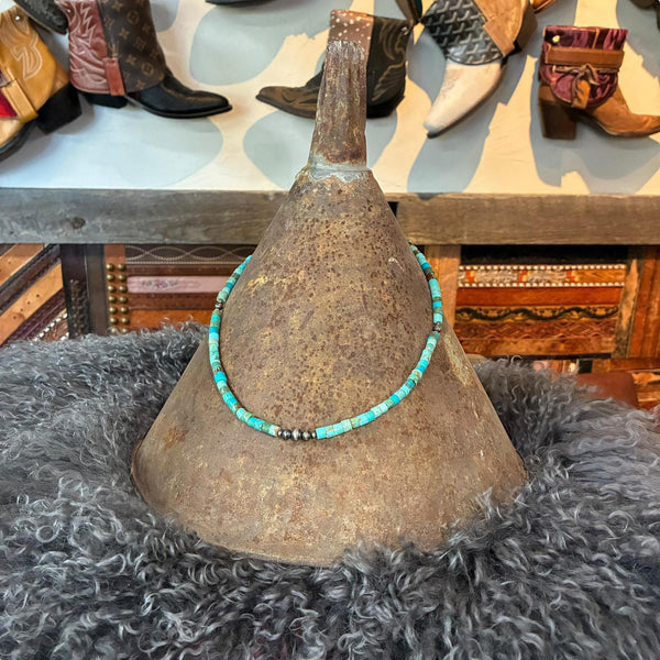 18" Sonoran Gold Turquoise Necklace