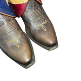 7.5 Brown & American Flag Canty Boots®