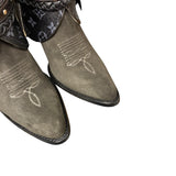9 Charcoal Rough Out & Designer Canty Boots®