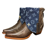 6 Brown & Designer Denim Canty Boots®