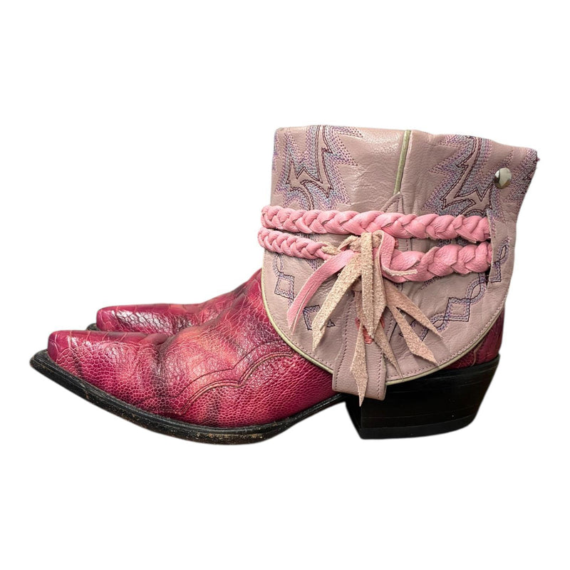 7 Exotic Pink Canty Boots®