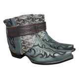 8.5 Embroidered Black & Designer Canty Boots®