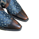 6 Two Toned Gold & Stars Canty Boots®