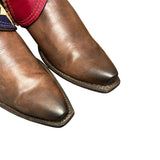 11 Dark Brown & American Flag Canty Boots®