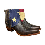 9.5 Brown & American Flag Canty Boots®