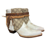 8.5 White & Designer Canty Boots®
