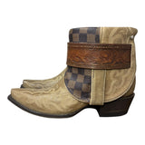 9 Embroidered Tan & Designer Canty Boots®