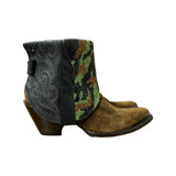 6.5 Two Toned & Camo Crystals Canty Boots®