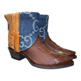 9 Two Toned & Designer Denim Canty Boots®