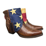 8.5 Brown & American Flag Canty Boots®