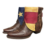 7 Brown & American Flag Canty Boots®