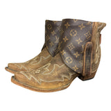 9 Embroidered Brown & Designer Canty Boots®