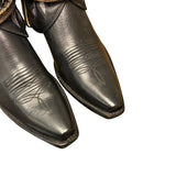 9 Black & Silver Inlay Canty Boots®