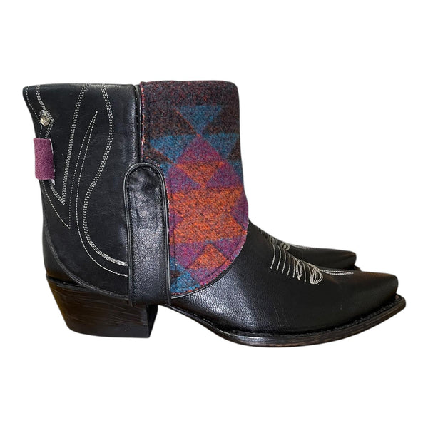 10 Embroidered Black & Wool Canty Boots®