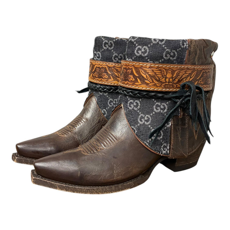 8 Brown & Designer Denim Canty Boots®