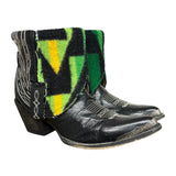 7.5 Embroidered Black & Wool Canty Boots®