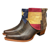 10 Dark Brown & American Flag Canty Boots®