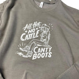 Heather Stone All Hat No Cattle Sweatshirt