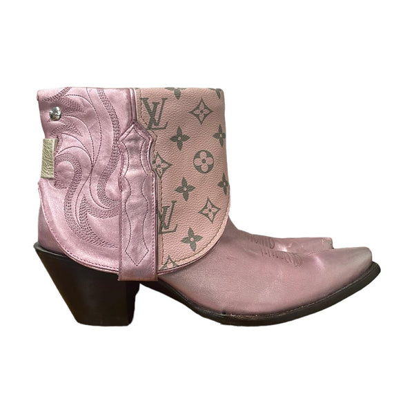 10 Metallic Pink & Designer Canty Boots®
