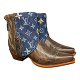 6 Brown & Designer Denim Canty Boots®