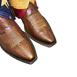 9 Brown & American Flag Canty Boots®