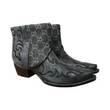 10 Black Embroidered & Designer Denim Canty Boots®