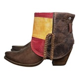 7.5 Dark Brown & American Flag Canty Boots®