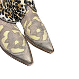 8 Tooled & Leopard Hair-on Hide Canty Boots®