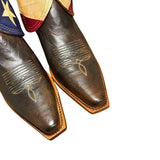 9.5 Brown & American Flag Canty Boots®