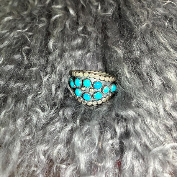 Sterling Silver & Turquoise Ring