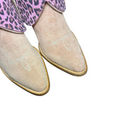 7.5 Pink Rough Out & Leopard Canty Boots®