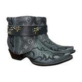 8 Embroidered Black & Designer Canty Boots®