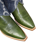 8 Green & Designer Denim Canty Boots®