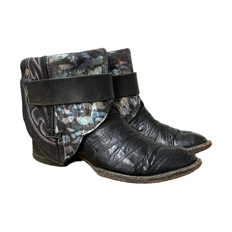 8 Black Exotic & Metallic Canty Boots®