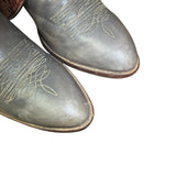 7.5 Two Toned Stacked Heel Canty Boots®