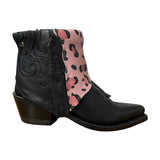 5 Black & Pink Leopard Canty Boots®