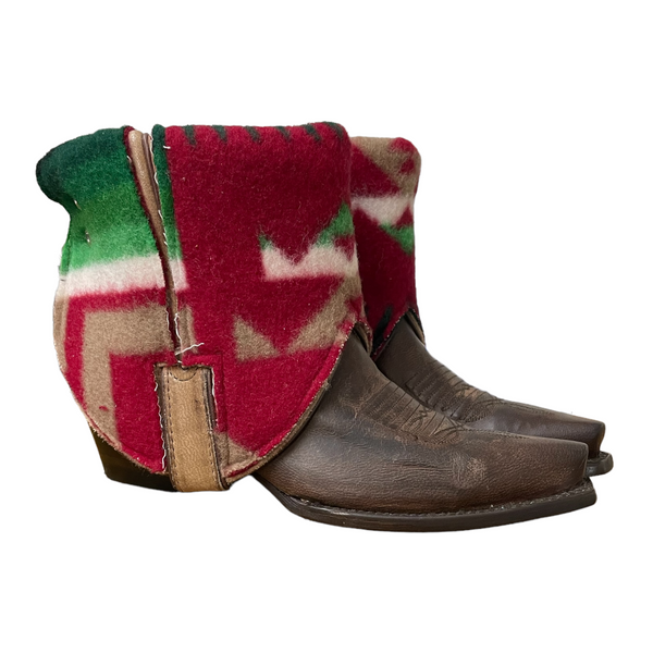 7.5 Brown & Multi Color Canty Boots®