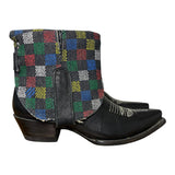 8 Black & Full Designer Denim Canty Boots®