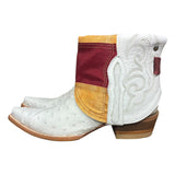 9 Exotic White & American Flag Canty Boots®