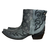 9.5 Embroidered Black & Designer Canty Boots®