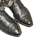 8.5 Exotic Black & Checkered Leather Canty Boots®