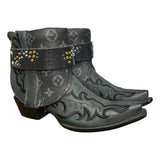 8 Embroidered Black & Designer Canty Boots®