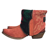 8.5 Red Rough Out & Wool Canty Boots®