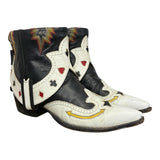 9 Two Toned & Inlaid Card Suits Canty Boots®