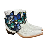 7 Floral Embroidered & Butterfly Patches Canty Boots®