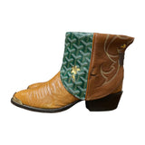 9 Exotic & Designer Canty Boots® with Gold Inlaid Flowers