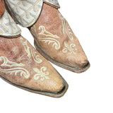 8.5 Embroidered Tan & Designer Canty Boots®